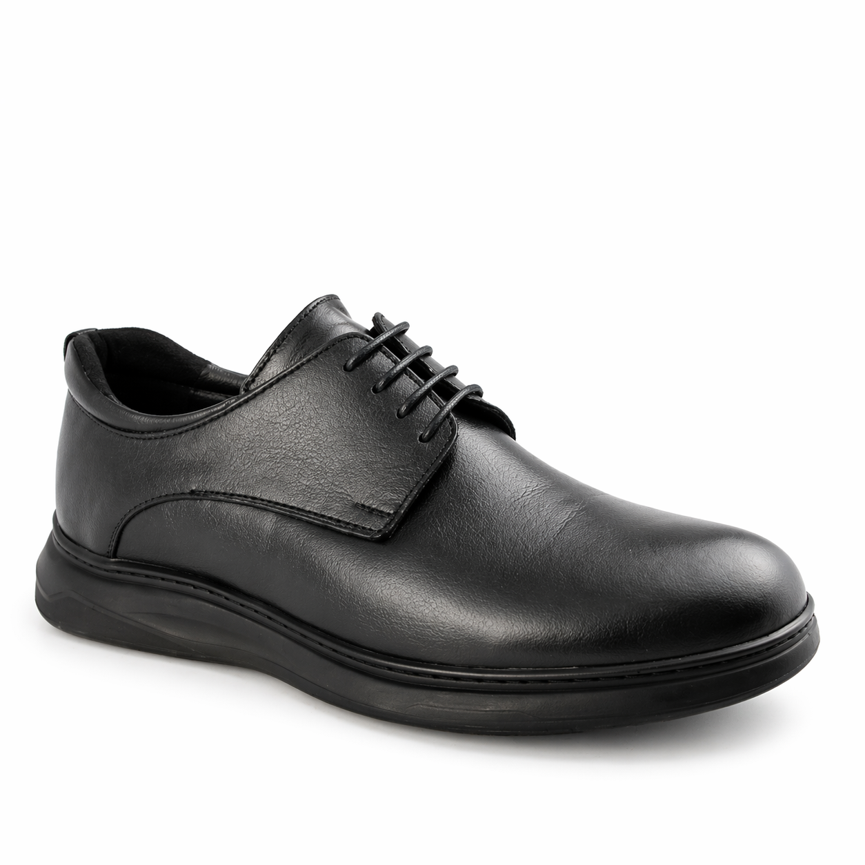 CHAUSSURE CONFORT+ 100 NOIR CUIR  .......... Chaussures confort Maroc